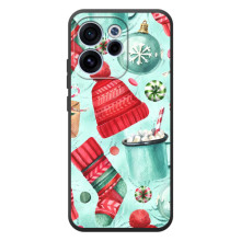 Чехол Санта Клаус для OPPO Reno 15 F (Одежда)