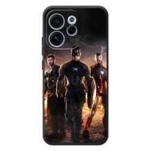 Чехол Супергерои Марвел на ОППО Рено 15 Ф (Мстители)
