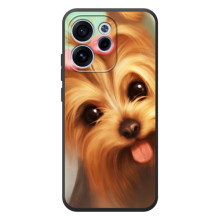 Чохол (ТПУ) Милі песики для OPPO Reno 15 F – Йоркширський тер'єр