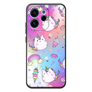 Чехол Unicorn на OPPO Reno 15 F – Радуга и Единорог