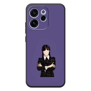 Чехлы Венсдей на OPPO Reno 15 F Уэнсдей (AlphaPrint)