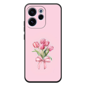 Чехол с розовым рисунком для OPPO Reno 15 F
