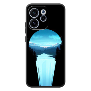 Летний Чехол на OPPO Reno 15 F – Синий Водопад