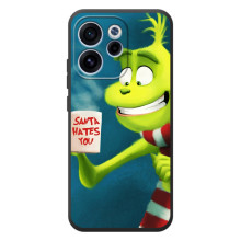 Різдвяні Чохли для OPPO Reno 15 F (VPrint) (Зелений Грінч)