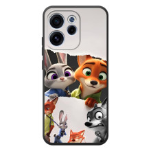 Силіконовий чохол з принтом Зоотрополіс для OPPO Reno 15 F – Персонажі Зоо