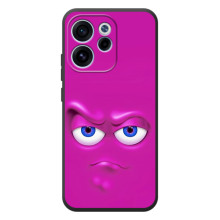 Силиконовые Чехлы (смешные стикеры) для OPPO Reno 15 F (Хитрая мордочка)