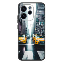 Силиконовый бампер (Работники) на OPPO Reno 15 F (Такси)