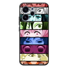 Силиконовые чехлы с глазами Anime для ОППО Рено 15 Ф (Глаза Хашира)