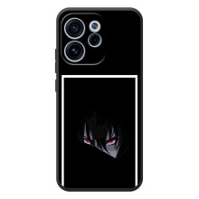 Силиконовые чехлы с глазами Anime для ОППО Рено 15 Ф (Взгляд Саскэ)