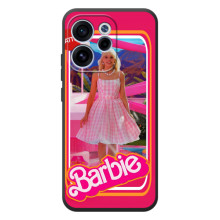 Силиконовый Чехол Барби Фильм на OPPO Reno 15 F (Барби Марго)