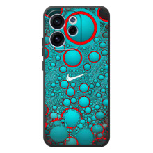 Силіконовый Чохол на OPPO Reno 15 F з картинкою НАЙК (Найк зелений)