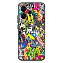 Яскраві Чохли з принтами для OPPO Reno 15 F – Різне стікери