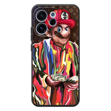 Бренднові Чохли для OPPO Reno 15 FS - (PREMIUMPrint) (Mario LV)