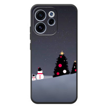 Чехлы на Новый Год OPPO Reno 15 FS (Снеговички)