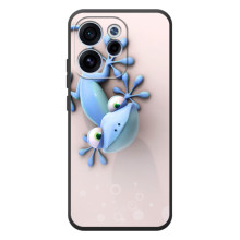 Чехлы с изображением разных животных для OPPO Reno 15 FS (Геккон)