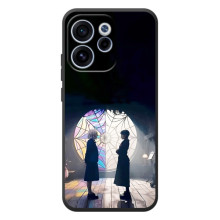 Чехлы с принтом Уэнсдей на OPPO Reno 15 FS (Уэнсдей и Энди)