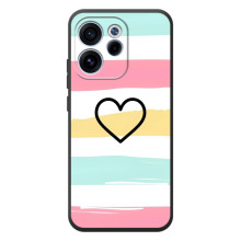 Чехлы с тематикой "Маленькие Сердечки" на OPPO Reno 15 FS (Красивое сердечко)