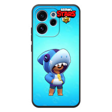 Чехол для OPPO Reno 15 FS Бравл Старс (VPrint) – Леон акула