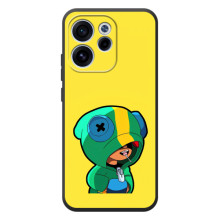 Чехол Бравл Старс для OPPO Reno 15 FS (Леон (LEON))