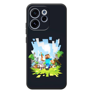 Чохол Майнкрафт на OPPO Reno 15 FS (AlphaPrint) Minecraft