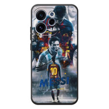 Чехол Месси футболист для OPPO Reno 15 FS – Коллаж Месси