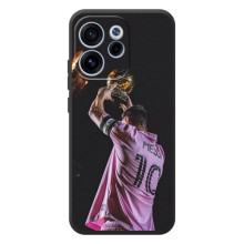 Чехол Месси футболист для OPPO Reno 15 FS – Месси с кубом