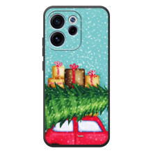 Чехол Новогодняя Елка на OPPO Reno 15 FS (Новогодние подарки)