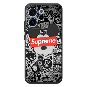 Чехол с Брендами одежды на ОППО Рено 15 ФС – Supreme Маус