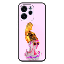 Чехол с Прикольным принтом на OPPO Reno 15 FS (АРТ Статуя)