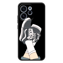 Чехол с Прикольным принтом на OPPO Reno 15 FS (Кеды)