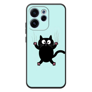 Чехол с принтом для OPPO Reno 15 FS (AlphaPrint) Модные коты