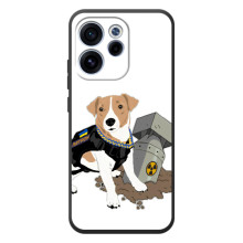 Чохол з принтом Песика Патрон для OPPO Reno 15 FS (Пес Патрон з ракетою)