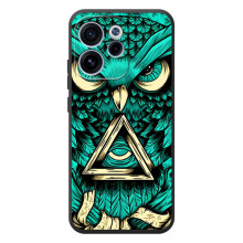 Чохол з пташками на OPPO Reno 15 FS (VPrint) – Сова з оком