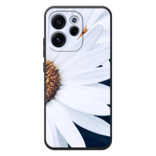 Чехол с ромашками на OPPO Reno 15 FS (Пол ромашки)