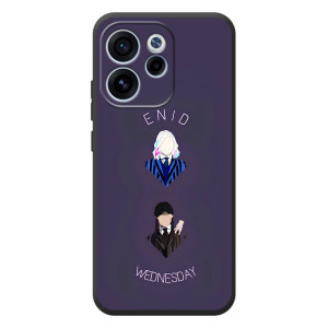 Чехлы Венсдей на OPPO Reno 15 FS Уэнсдей (AlphaPrint)