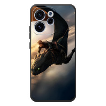 Чохол дракон Беззубик для OPPO Reno 15 FS – Політ Беззубика