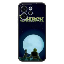 Печатный чехол с принтом Шрек для OPPO Reno 15 FS