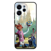 Чохол Зоотрополіс на OPPO Reno 15 FS – Нік Джуді і змія