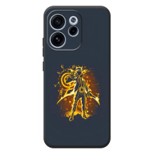 Naruto Anime Чехлы для ..."ОППО Ренo 15 ФС" (AlphaPrint) (золотой Наруто)