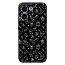 Новогодние, Праздничные Чехлы для OPPO Reno 15 FS - 2024 год (Новогодний фон)