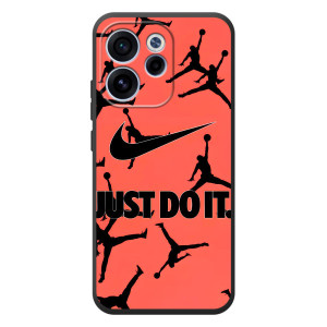 Силиконовый Чехол Nike Air Jordan на ОППО Рено 15 ФС – Just Do It