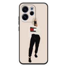 Силиконовый Чехол на OPPO Reno 15 FS с картинкой Стильных Девушек (Стильная)