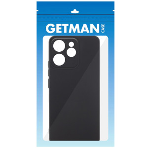 Чехол TPU GETMAN Liquid Silk Full Camera для Oppo Reno 15 Pro – Черный