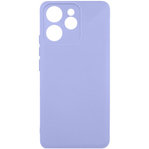 Чехол TPU GETMAN Liquid Silk Full Camera для Oppo Reno 15 Pro – Сиреневый