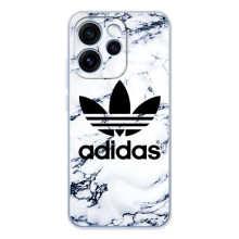Чехлы Адидас для OPPO Reno 15 Pro (AlphaPrint) (Адидас на мраморе)