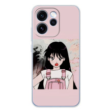 Чехол с персонажами АНИМЕ на OPPO Reno 15 Pro (Сейлор Марс)