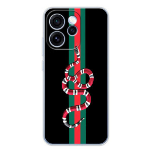 Чехлы Бренд GUCCI для OPPO Reno 15 Pro – Змей Гуччи