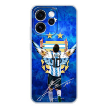 Чехлы для OPPO Reno 15 Pro (Leo чемпион) (AlphaPrint) (Месси сборная)