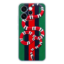 Чехлы ГУЧЧИ для OPPO Рено 15 Про (AlphaPrint) (Gucci змия)