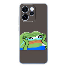 Чехлы с картинкой  Жаба Мем на OPPO Reno 15 Pro